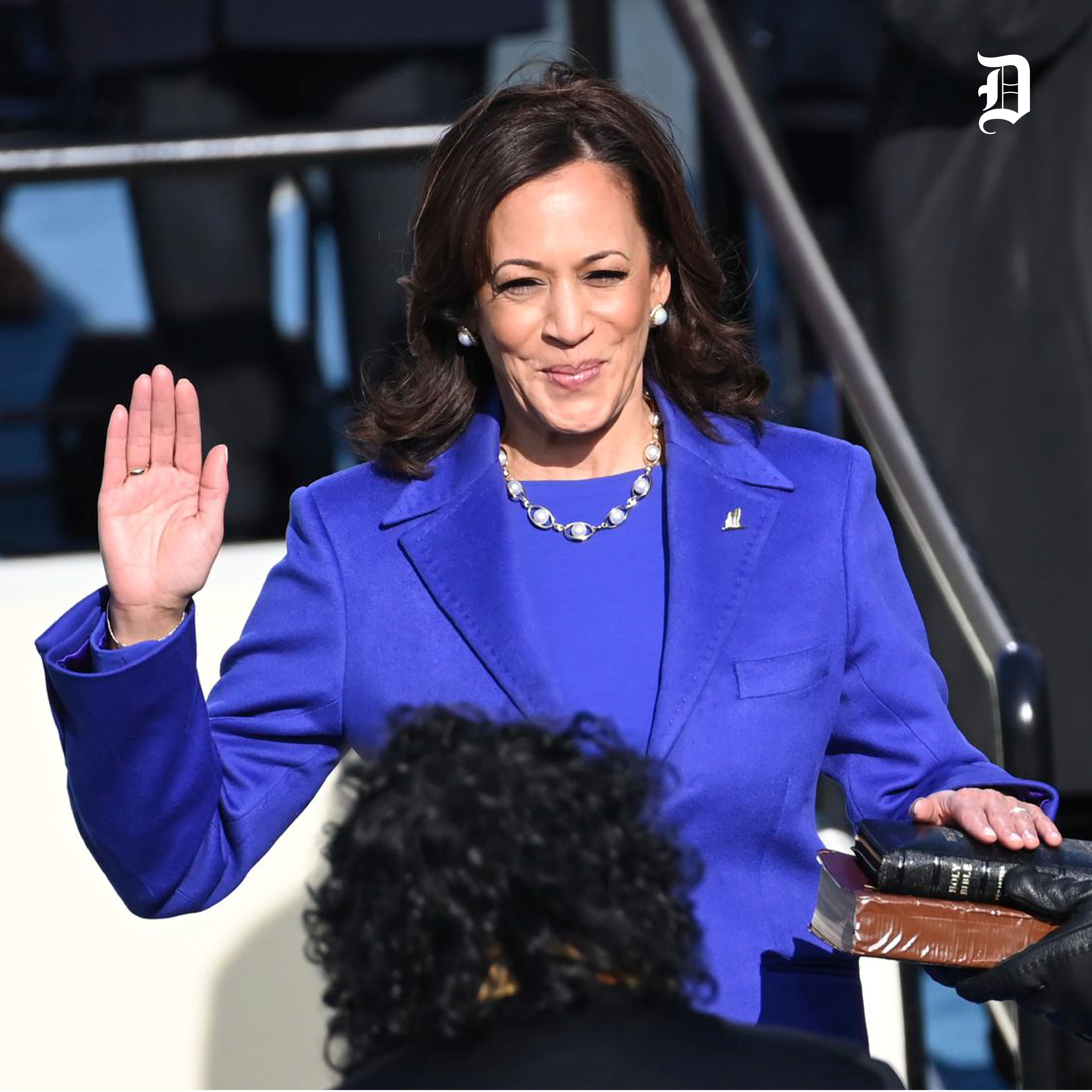 Harris is sworn in